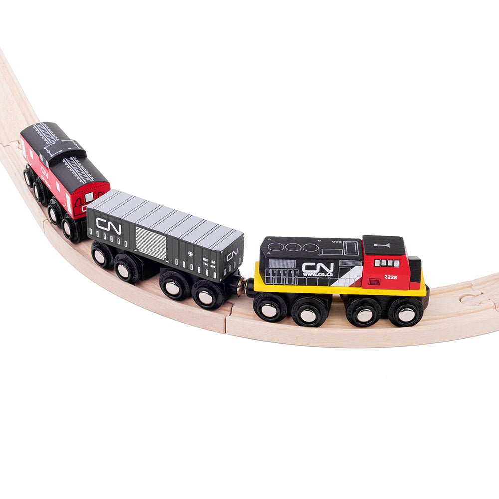 CN Train - Wooden Train Toy - Toby Tiger