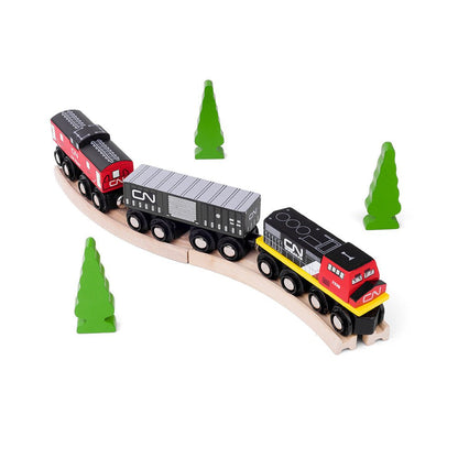 CN Train - Wooden Train Toy - Toby Tiger