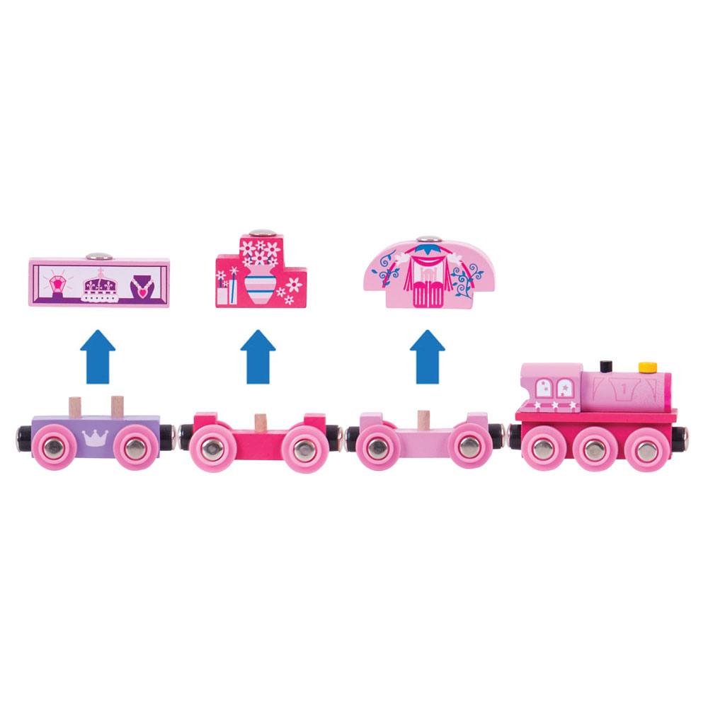 Princess Train - Wooden Toy - Toby Tiger