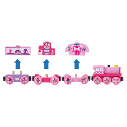 Princess Train - Wooden Toy - Toby Tiger