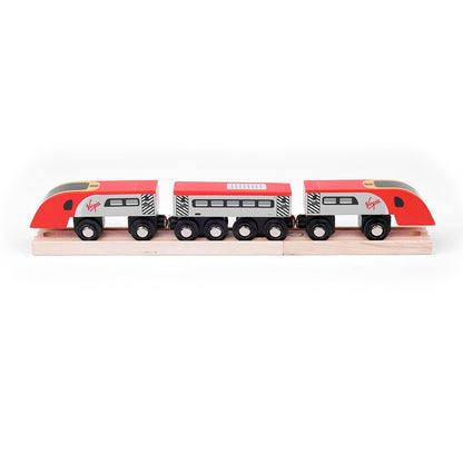 Virgin Train Pendolino - Wooden Toy - Toby Tiger