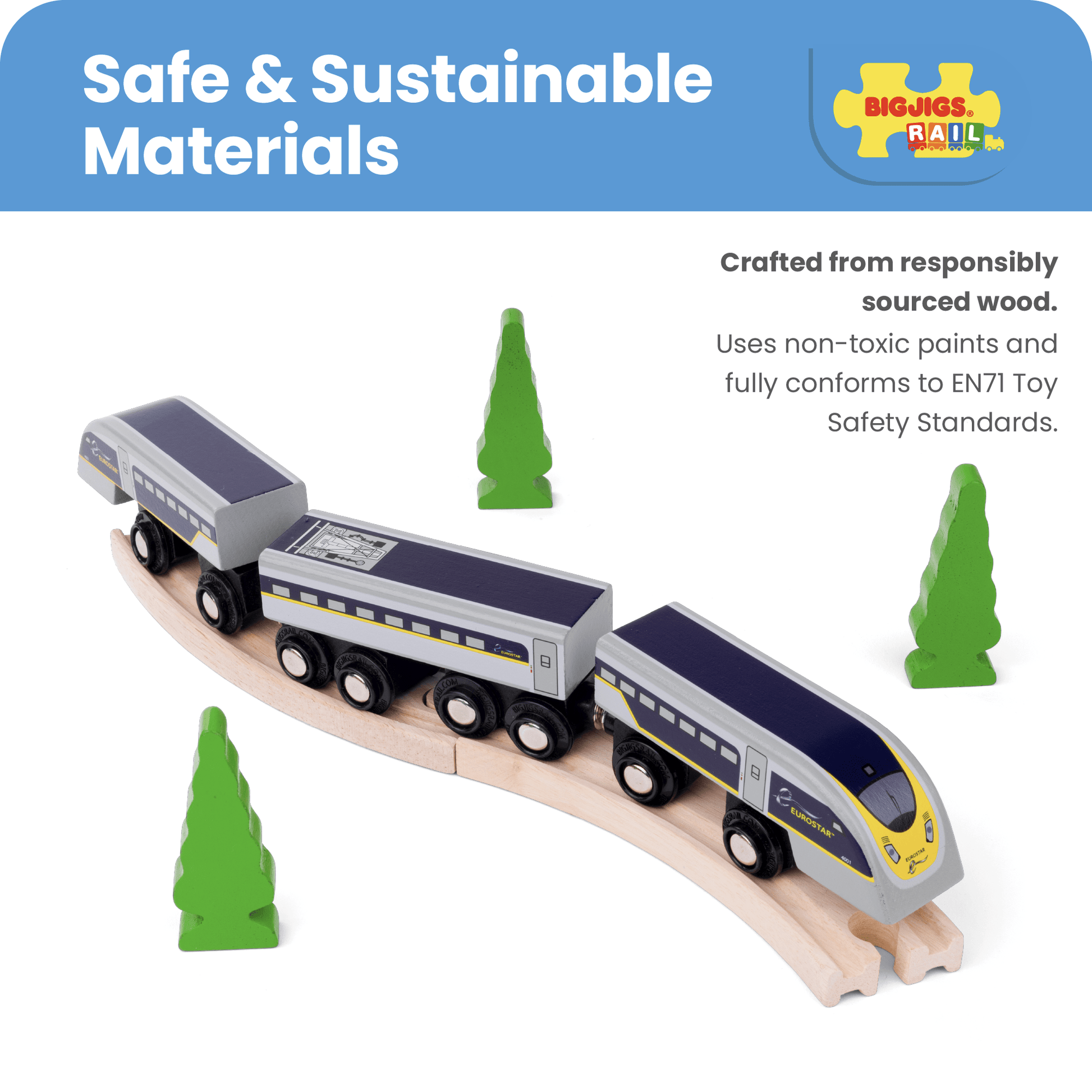 Eurostar e320 Train - Toby Tiger
