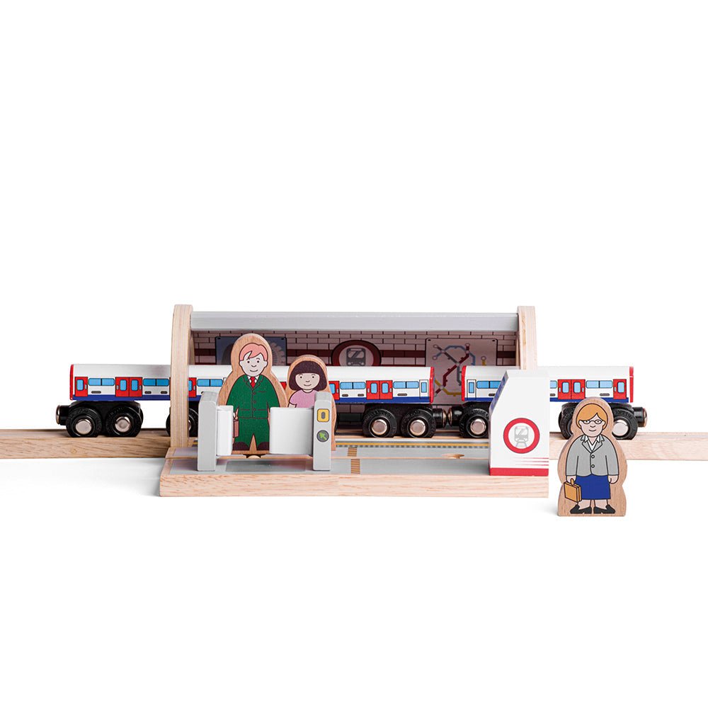 Underground Train - Wooden Toy - Toby Tiger