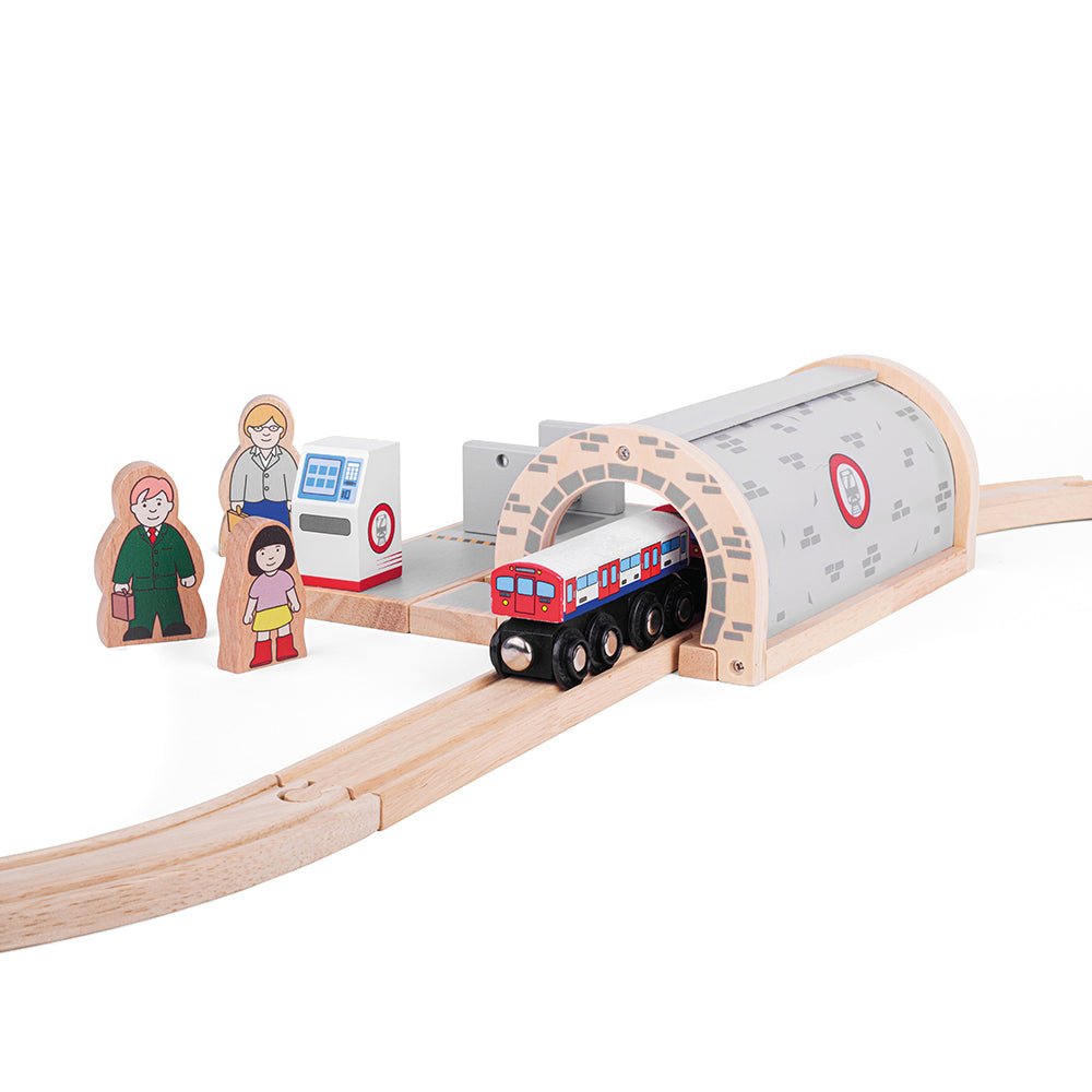 Underground Train - Wooden Toy - Toby Tiger
