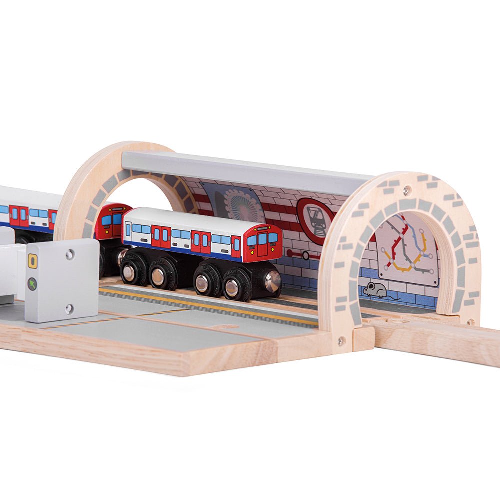 Underground Train - Wooden Toy - Toby Tiger