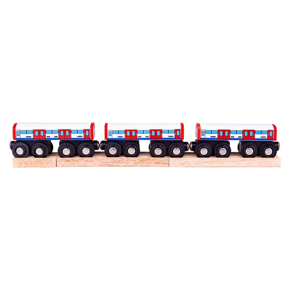 Underground Train - Wooden Toy - Toby Tiger