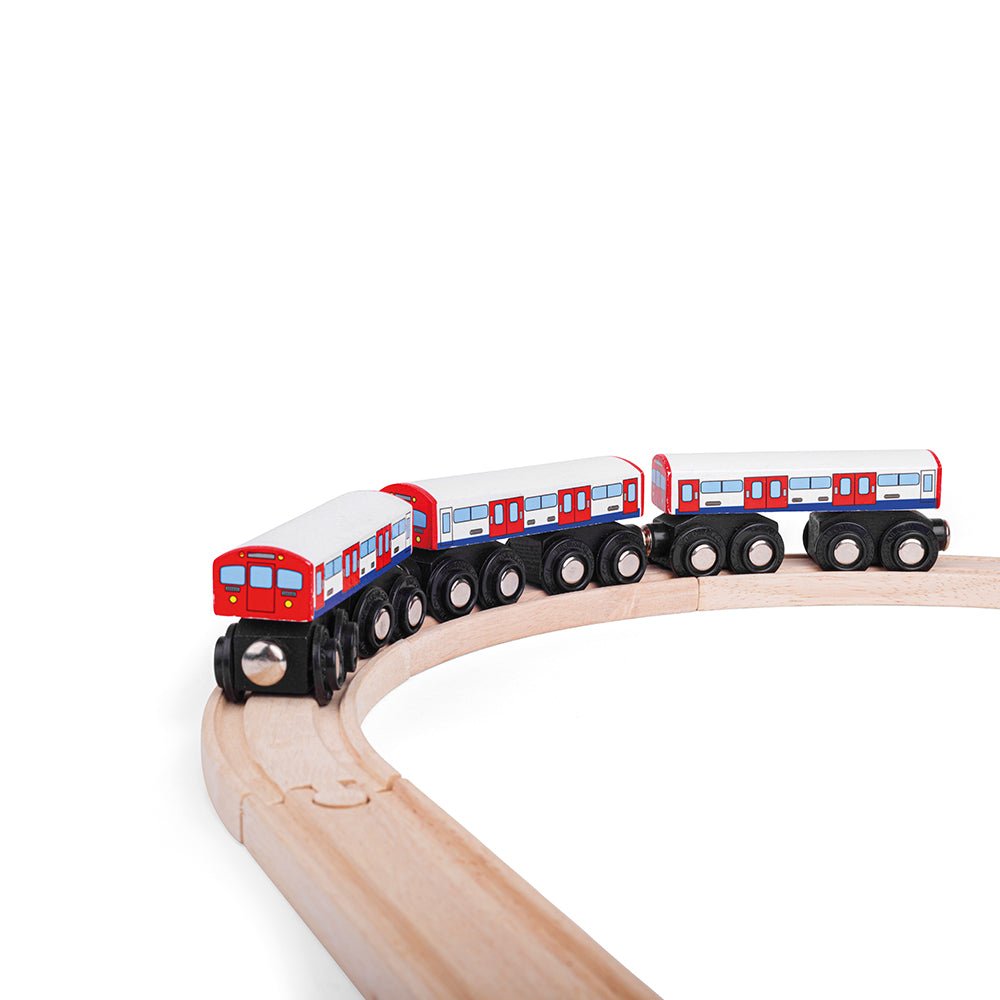 Underground Train - Wooden Toy - Toby Tiger