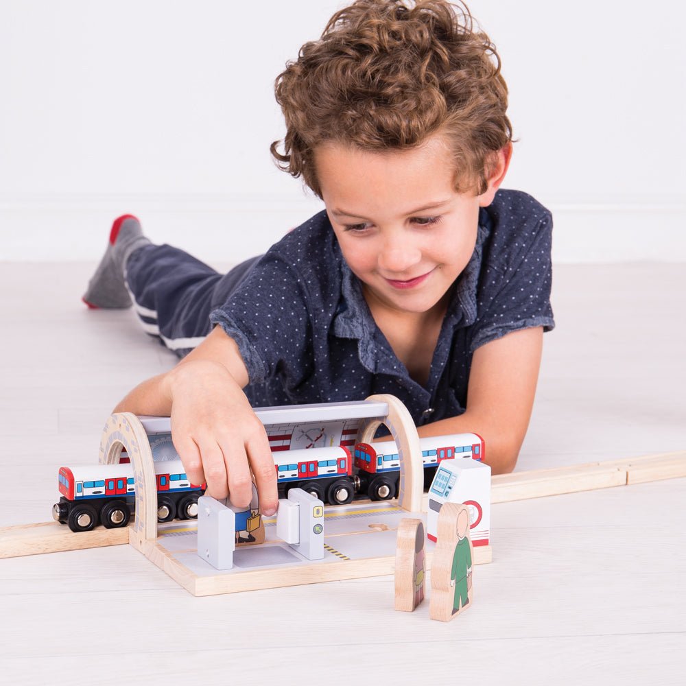 Underground Train - Wooden Toy - Toby Tiger