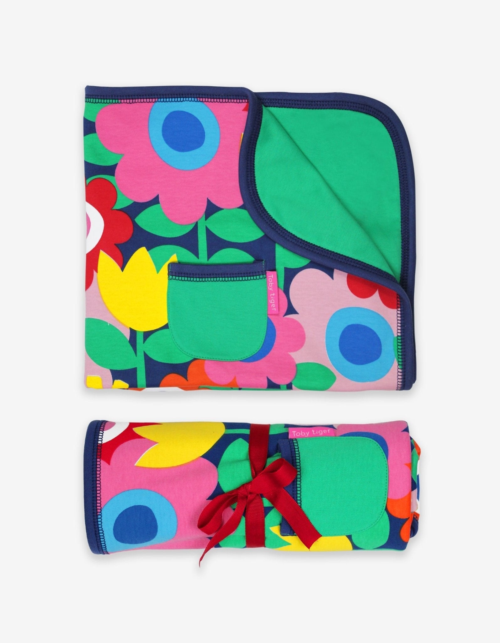 Organic Flower Power Blanket
