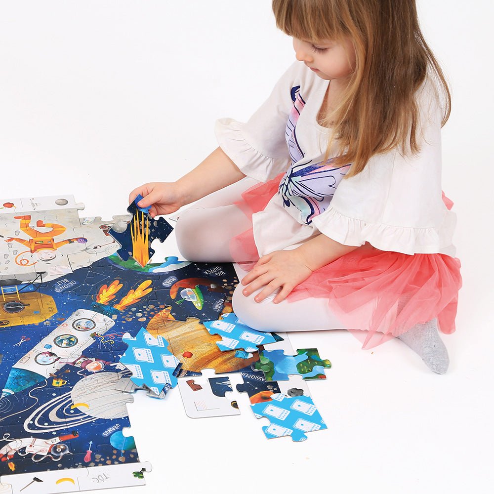 Banana Panda Observation Puzzle Space - Toby Tiger