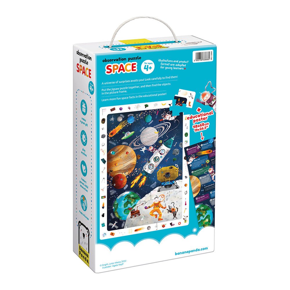 Banana Panda Observation Puzzle Space - Toby Tiger