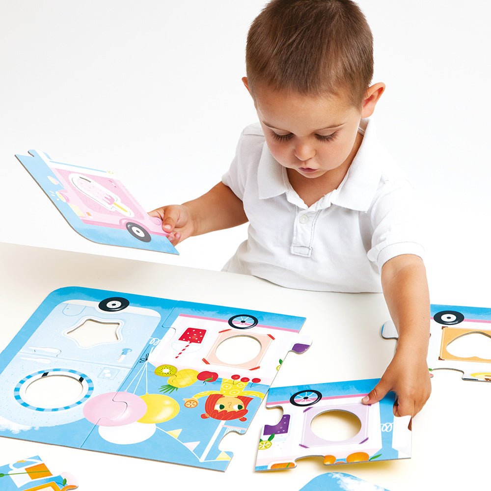 Banana Panda Make-a-Match Food Truck Puzzle - Toby Tiger