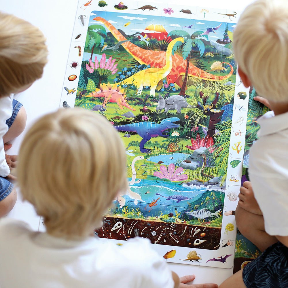 Banana Panda Observation Puzzle Dinosaurs - Toby Tiger