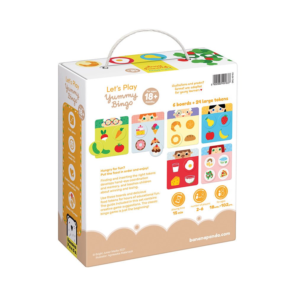 Banana Panda Yummy Bingo Game - Toby Tiger