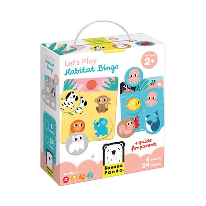 Banana Panda Habitat Bingo Game - Toby Tiger