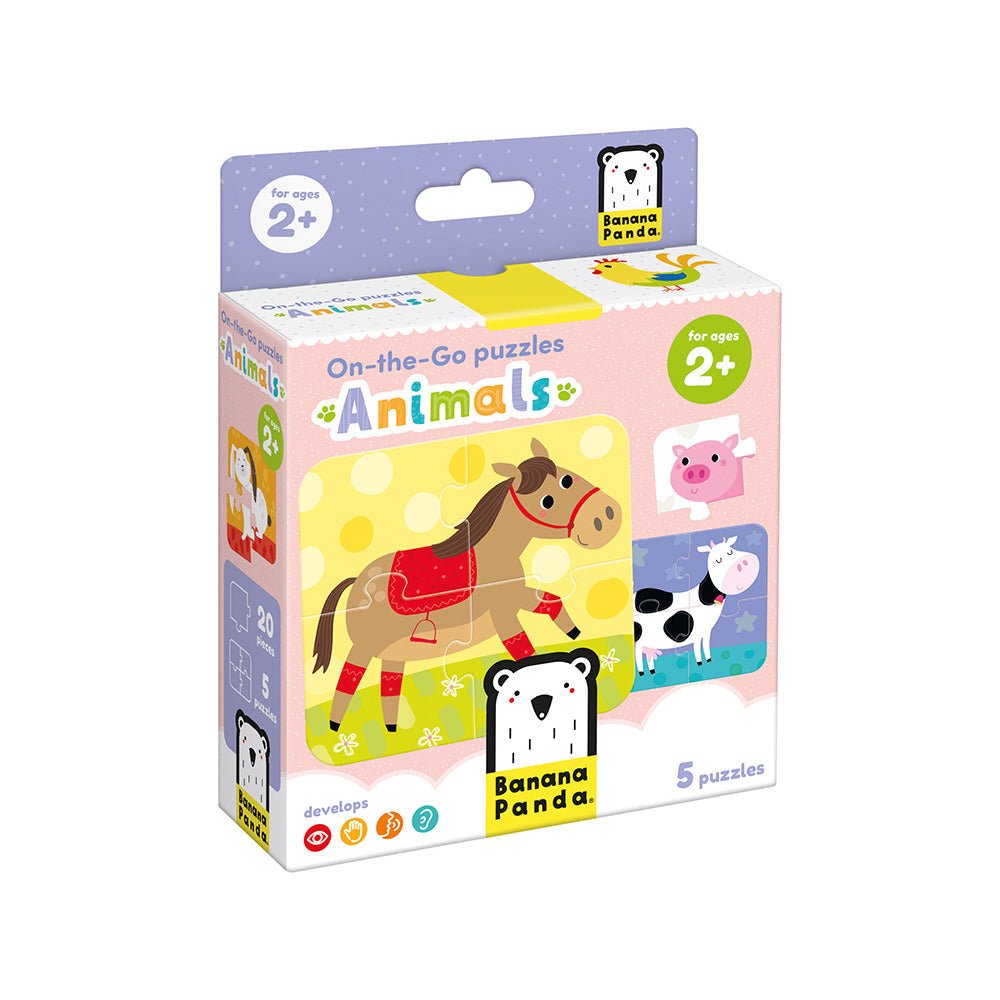 Banana Panda On-the-Go Animal Puzzle - Toby Tiger