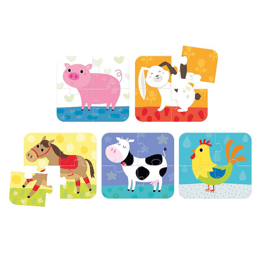 Banana Panda On-the-Go Animal Puzzle - Toby Tiger
