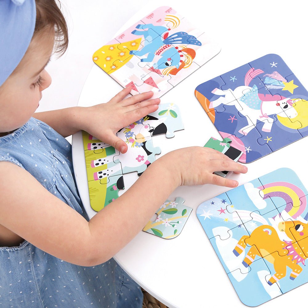 Banana Panda On-the-Go Puzzles Ponies - Toby Tiger