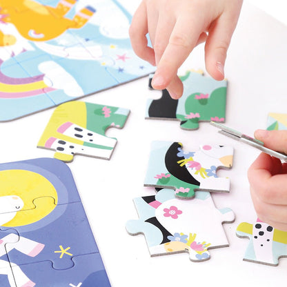 Banana Panda On-the-Go Puzzles Ponies - Toby Tiger