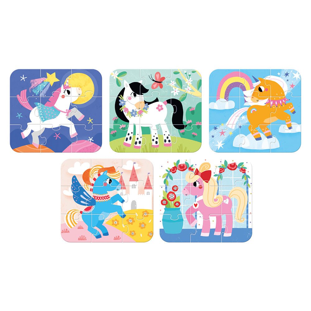 Banana Panda On-the-Go Puzzles Ponies - Toby Tiger
