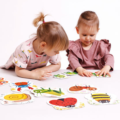 Banana Panda Progressive Puzzles Tiny Creatures - Toby Tiger