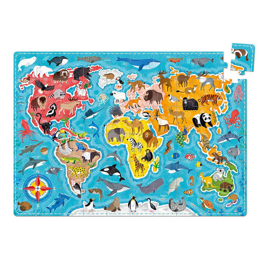 Banana Panda Puzzlove Animals Around the World - Toby Tiger