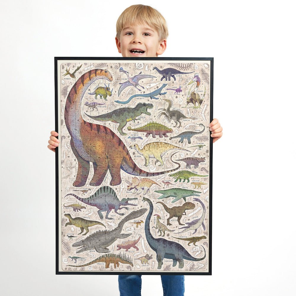 Banana Panda Puzzlove Dinosaurs (200 pcs) - Toby Tiger