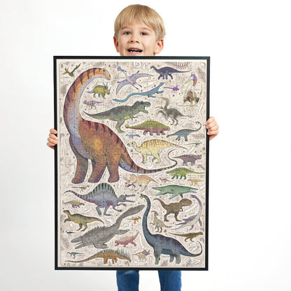 Banana Panda Puzzlove Dinosaurs (200 pcs) - Toby Tiger
