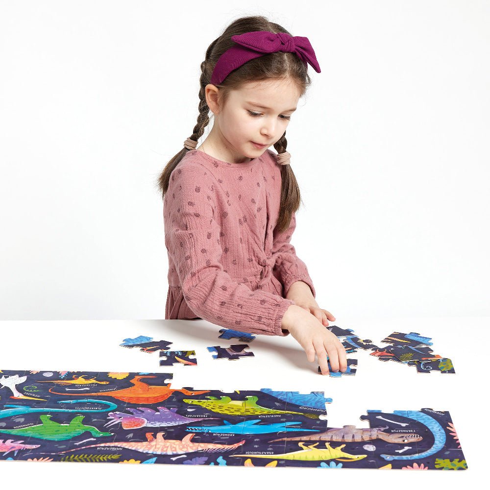 Banana Panda I Love Dinosaurs Puzzle - Toby Tiger
