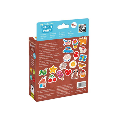 Banana Panda My First Puzzle Happy Pairs - Toby Tiger