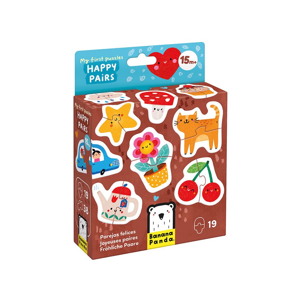Banana Panda My First Puzzle Happy Pairs - Toby Tiger