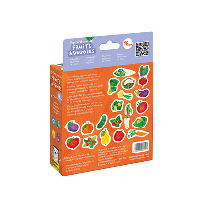 Banana Panda My First Puzzle Fruits & Veggies - Toby Tiger