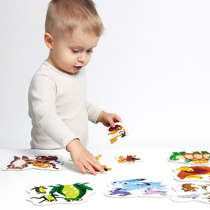 Banana Panda My First Puzzle Baby Animals - Toby Tiger