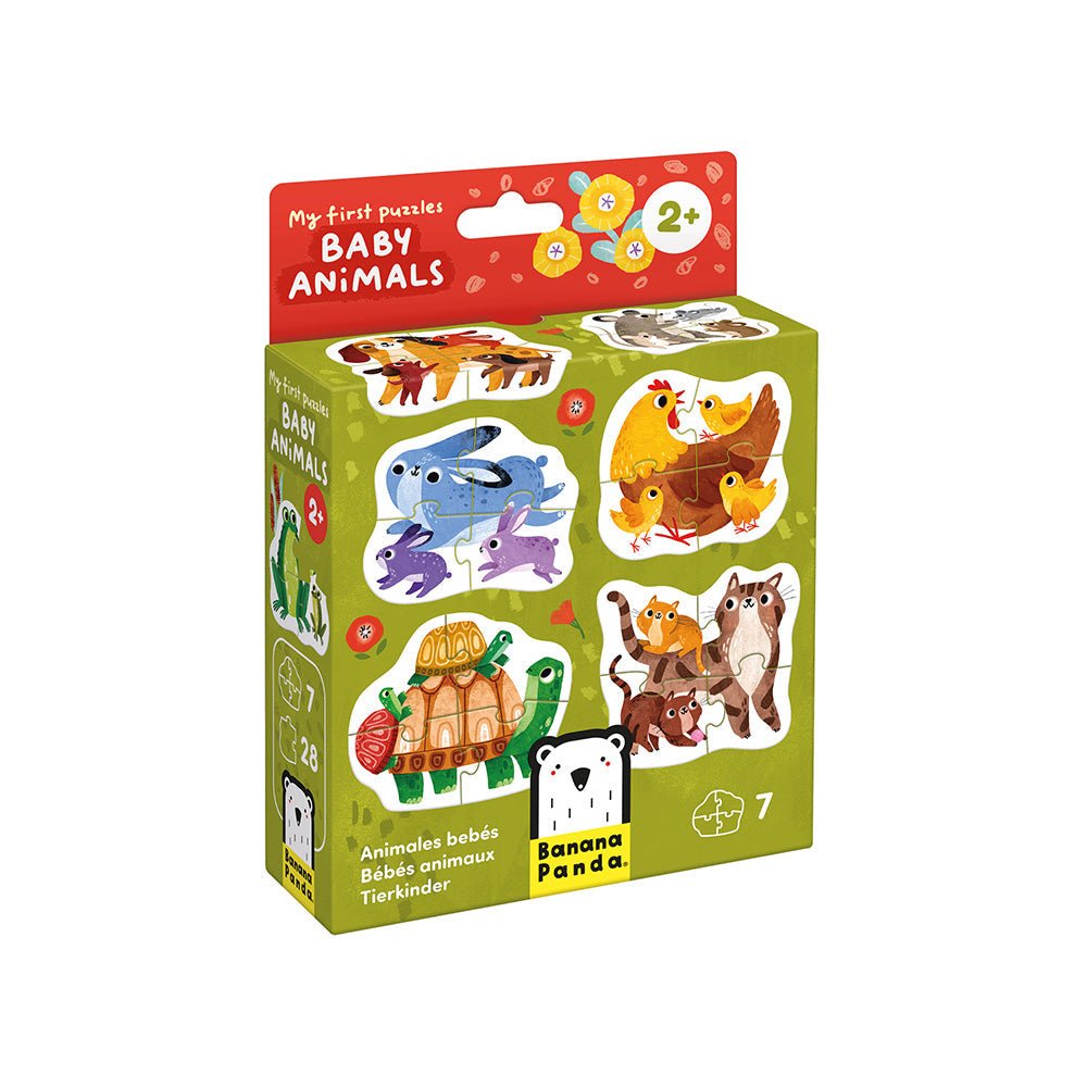 Banana Panda My First Puzzle Baby Animals - Toby Tiger