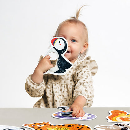 Banana Panda First Jumbo Puzzle Mommy & Me - Toby Tiger