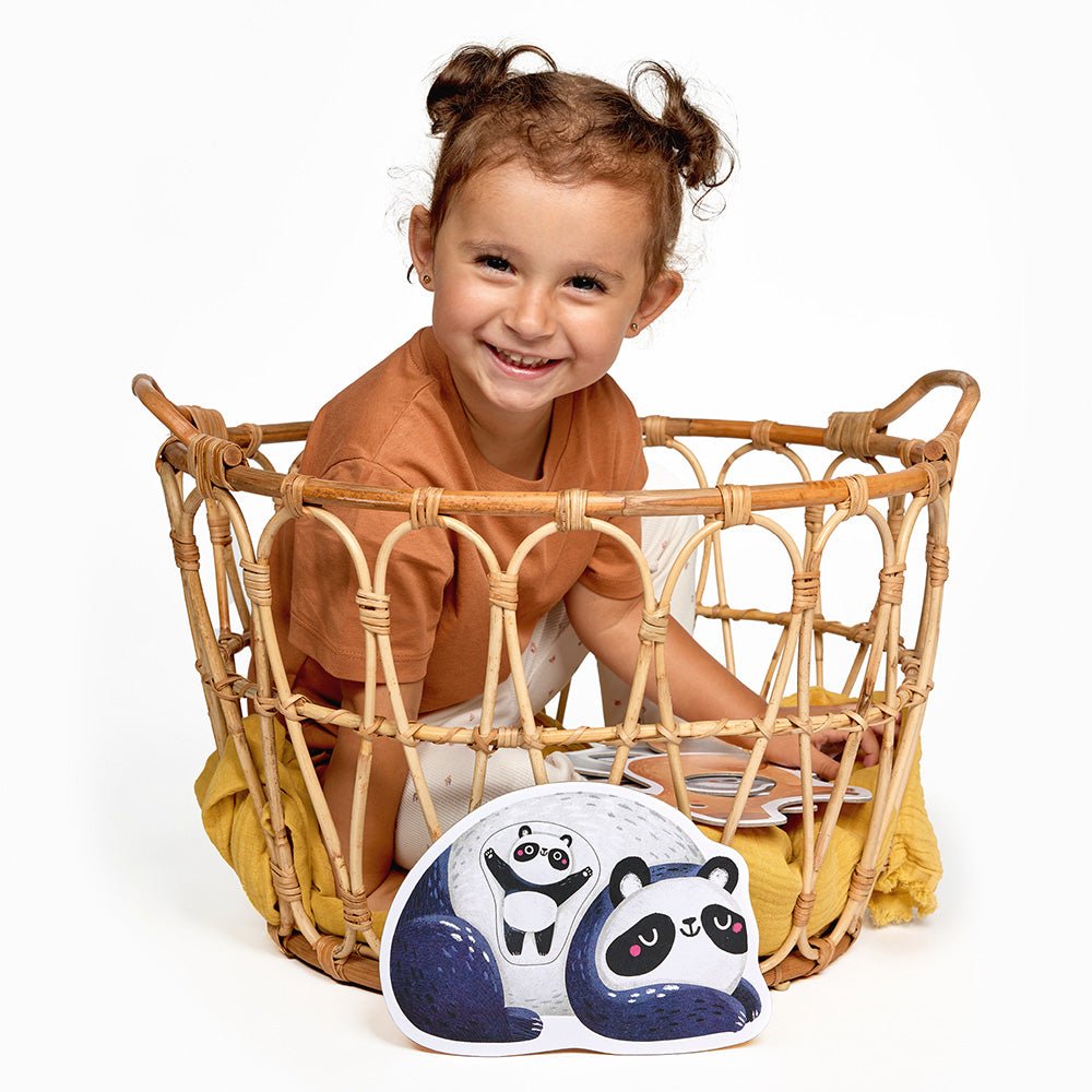 Banana Panda First Jumbo Puzzle Mommy & Me - Toby Tiger