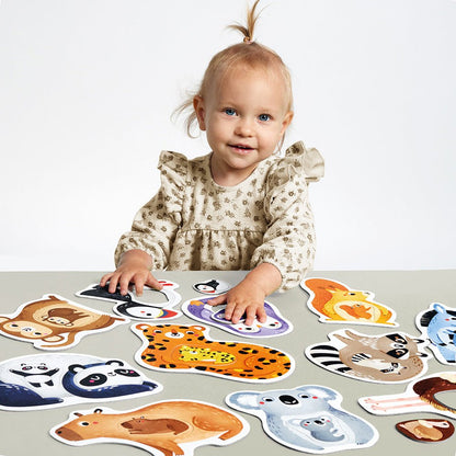 Banana Panda First Jumbo Puzzle Mommy & Me - Toby Tiger