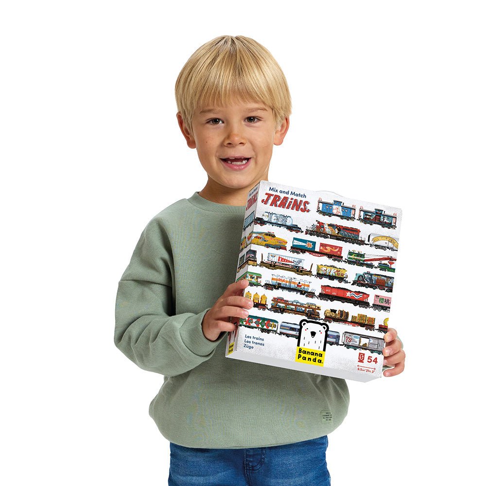 Banana Panda Mix and Match Trains - Toby Tiger