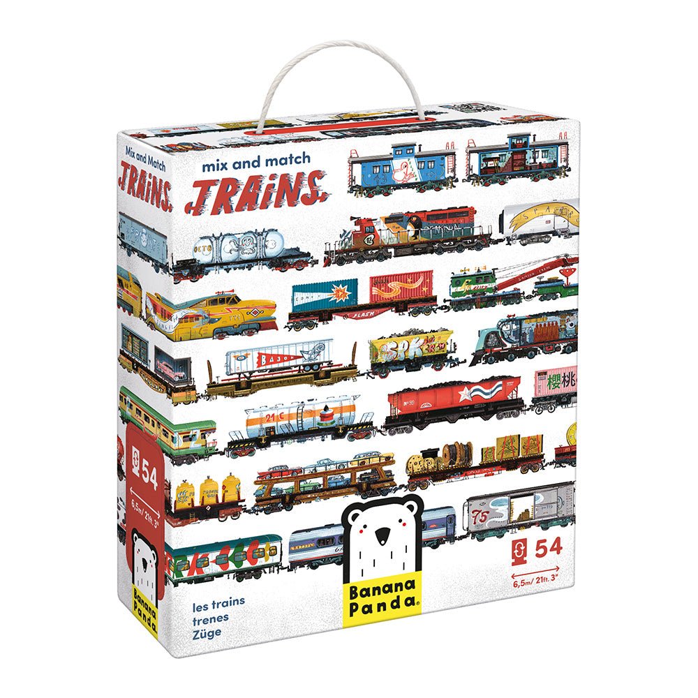 Banana Panda Mix and Match Trains - Toby Tiger
