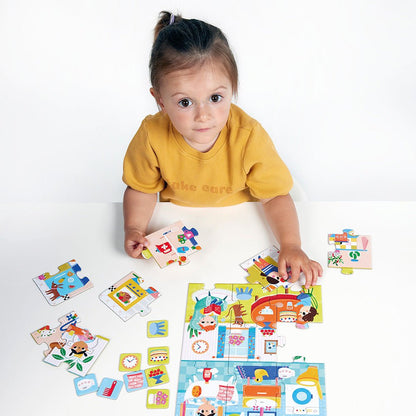 Banana Panda Puzzle Home - Toby Tiger