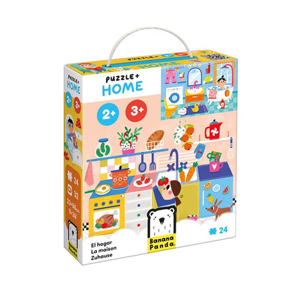 Banana Panda Puzzle Home - Toby Tiger