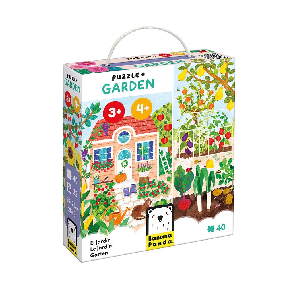Banana Panda Puzzle Garden - Toby Tiger