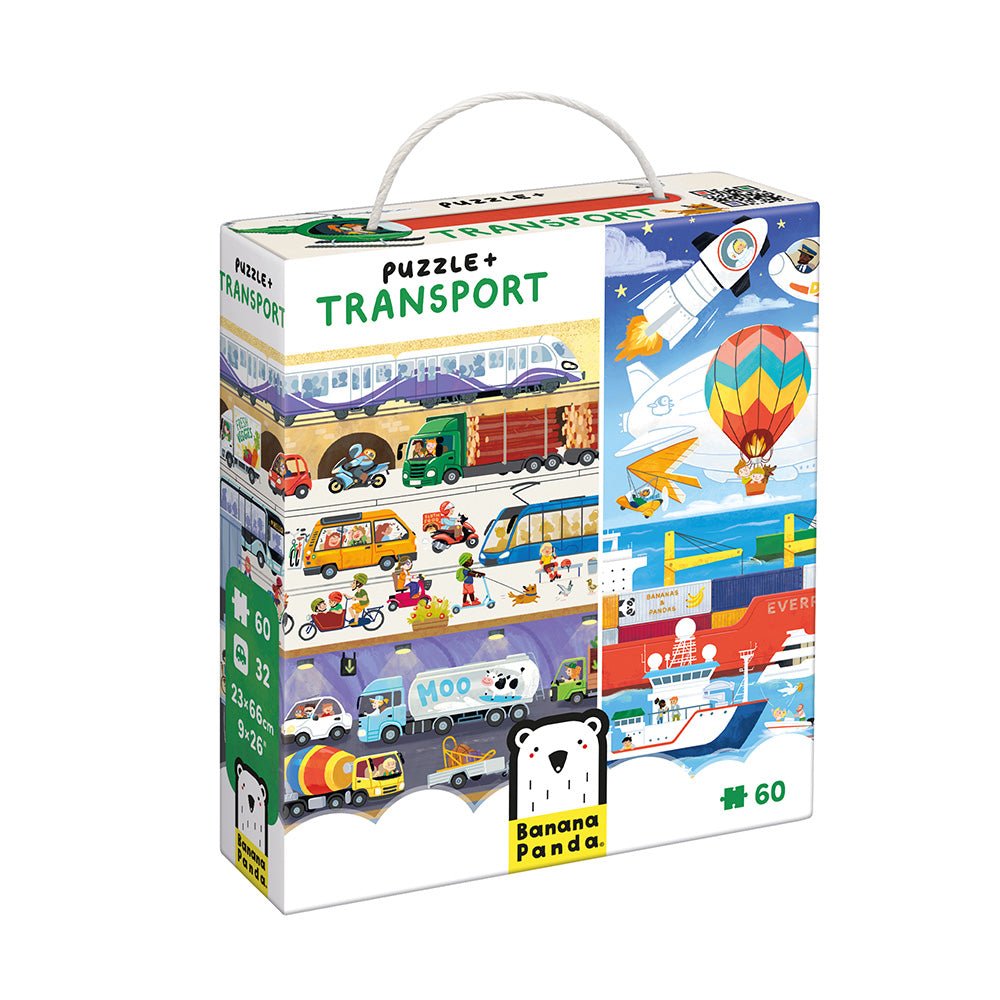 Banana Panda Puzzle Transport - Toby Tiger