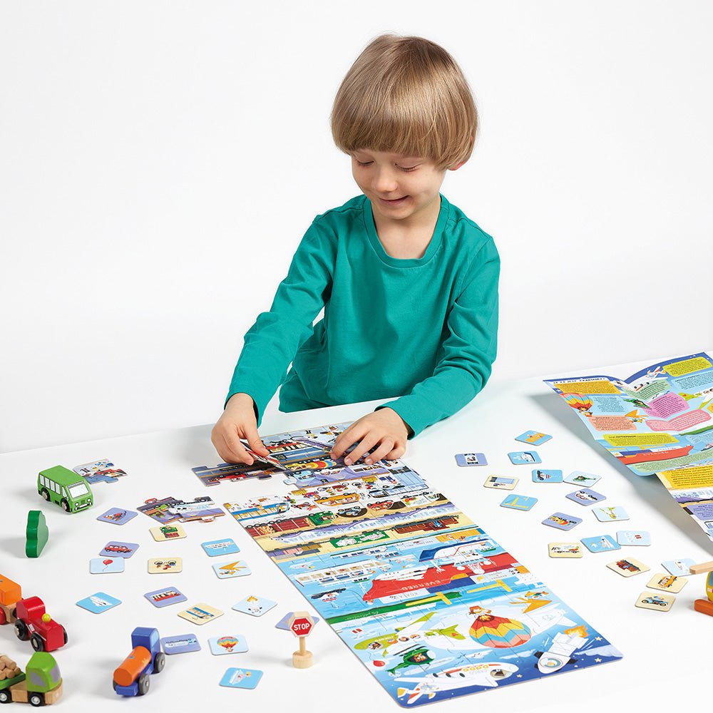 Banana Panda Puzzle Transport - Toby Tiger