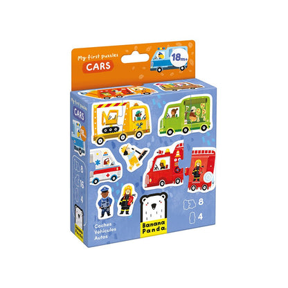 Banana Panda My First Car Puzzle - Toby Tiger
