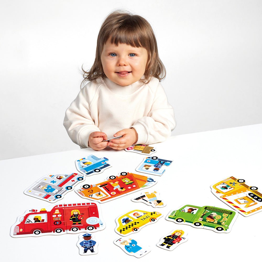 Banana Panda My First Car Puzzle - Toby Tiger