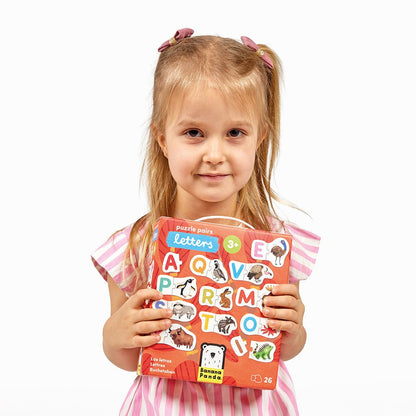 Banana Panda Puzzle Pairs Letters - Toby Tiger