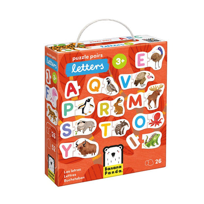 Banana Panda Puzzle Pairs Letters - Toby Tiger