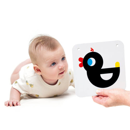 Banana Panda High Contrast Baby Cards Newborn - Toby Tiger