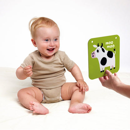 Banana Panda High Contrast Baby Cards - Toby Tiger